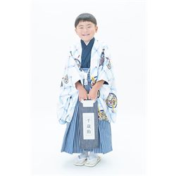 5歳男児着物【白袴パターン】