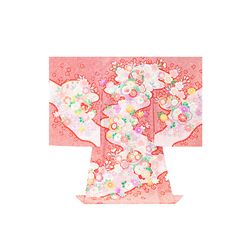 お宮参り【赤はなながし】