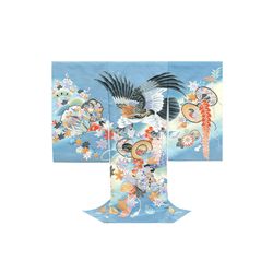 お宮参り【水色たか】