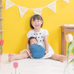 ニューボーンの撮影写真