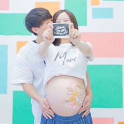 マタニティの撮影写真
