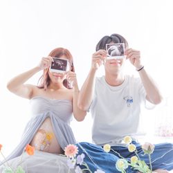 マタニティの撮影写真