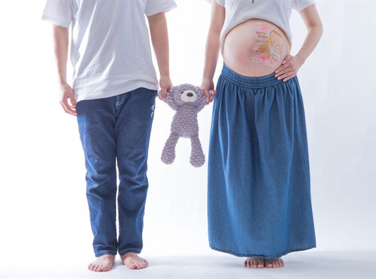 ナチュラルマタニティプランの撮影写真