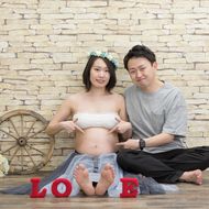 大阪扇町スタジオのマタニティフォト、妊婦撮影ギャラリー画像010